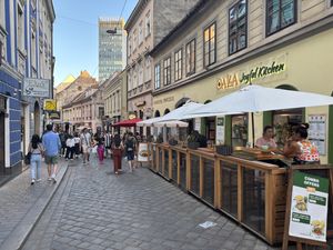   at Oaza Joyful Kitchen in Zagreb