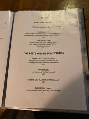 Try the sweets!   at Blondies in Bochum