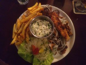 Grillteller á la Mariyana at Blondies in Bochum