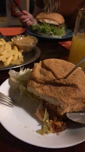 Burger at Blondies in Bochum