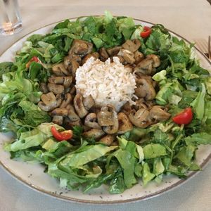 Grilled champignons  at Mayka in Podgorica