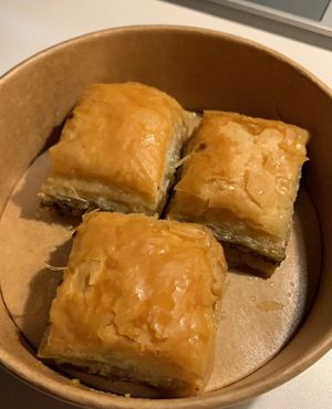 Baklava  at Vegitat in Zurich