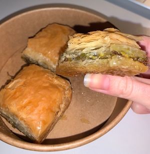 Baklava  at Vegitat in Zurich