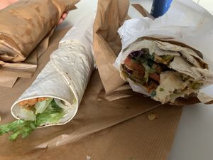 Wraps  at Vegitat in Zurich