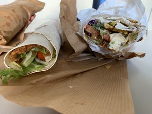 Wraps   at Vegitat in Zurich