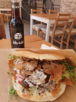 Doner Taschenbrot at Vegitat in Zurich