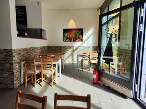 Seating at Vegitat in Zurich