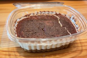 Vegan tiramisu at Vegitat in Zurich