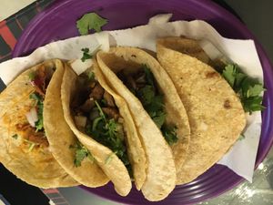 tacos at La Revolucion in Veracruz