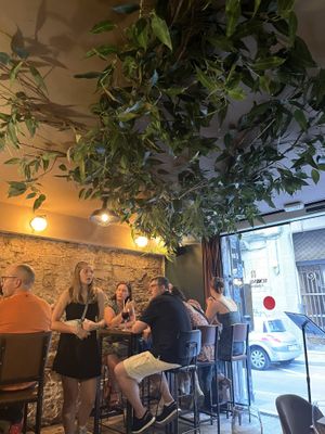 Downstairs interior  at Sensi Gourmet Tapas in Barcelona
