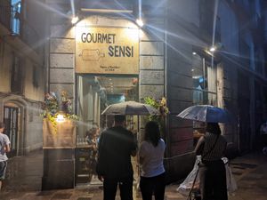 Outside of Sensi Gourmet Tapas at Sensi Gourmet Tapas in Barcelona