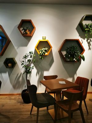 Interior 😊 at Eat Healthy in Belgrade