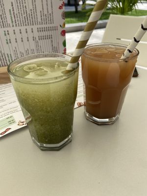 Watery “matcha latte” and “chai latte”. Awful taste  at Eat Healthy in Belgrade