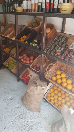 Buy some fruit and veggies while you are there at Can Nuts in Ibiza