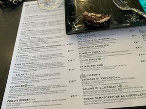 My order was Lo Smilzo and Salame di cioccalto at Buns in Alghero