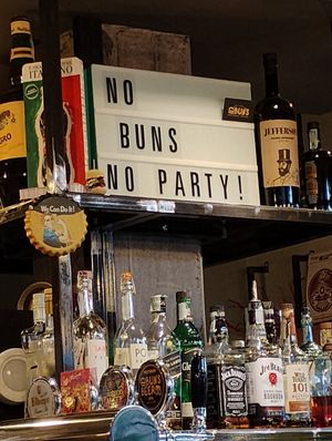 Interior at Buns in Alghero