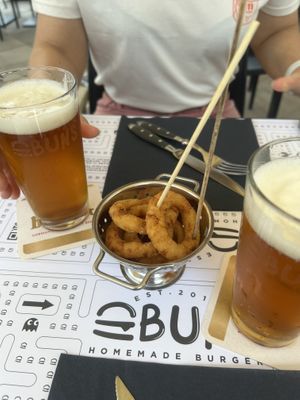 Onion rings  at Buns in Alghero