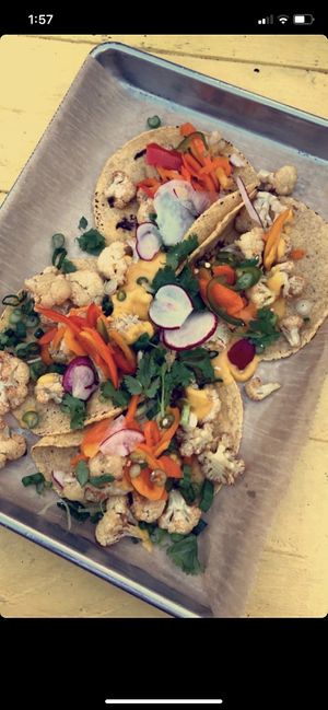 Cauliflower tacos at Cholo Soy Cocina in West Palm Beach