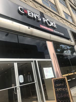 Front at Chen's Poke in White Plains