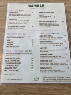   at Mama LA in Lethbridge