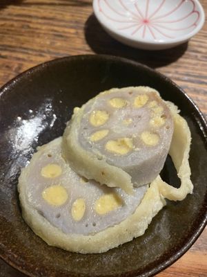   at Renkon-Ya in Kyoto