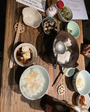 Small plates   at Renkon-Ya in Kyoto