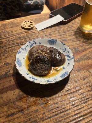 Shitake  at Renkon-Ya in Kyoto