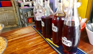 Hamalabiya
different Malabi sauces at Hamalabiya - Olei Zion in Tel Aviv