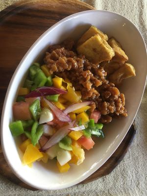 Tofu satay   at Two Little Birds in Luang Prabang