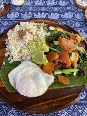 Brunch Bowl #Veganuary at Two Little Birds in Luang Prabang