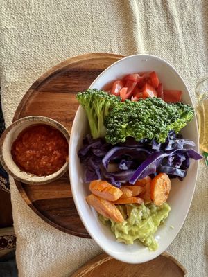 Veggie bowl   at Two Little Birds in Luang Prabang