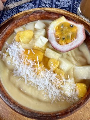Smoothie bowl  at Two Little Birds in Luang Prabang