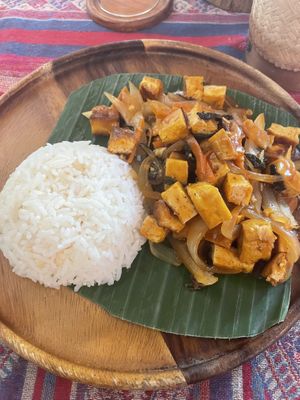 Vegan Pad Krakow  at Two Little Birds in Luang Prabang