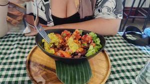 Mexican bowl at Two Little Birds in Luang Prabang