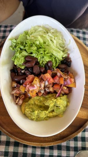 Bean bowl  at Two Little Birds in Luang Prabang