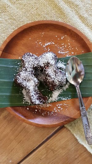 Raw vegan brownie at Two Little Birds in Luang Prabang