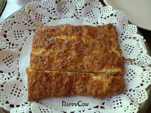 Smoked tuna.  Beware that it contains wasabi. at TiānLóng Bǎo Yán in Xian