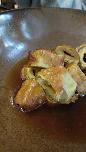 Soy meat at TiānLóng Bǎo Yán in Xian