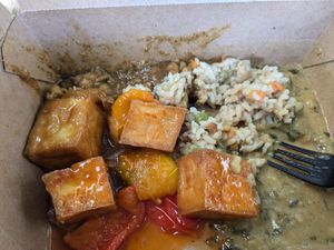 Hot food bar variety at Whole Foods Market in Miami Beach