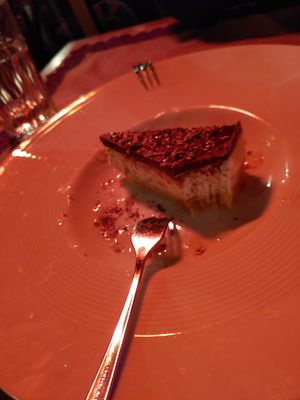 Delicious vegan cake 🎂 at Shtastliveca in Veliko Tarnovo