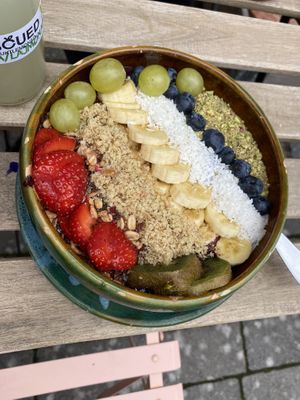 Blueberry bowl at Oas in Vaxjo