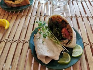 Wrap of the day 🌯 at Oas in Vaxjo