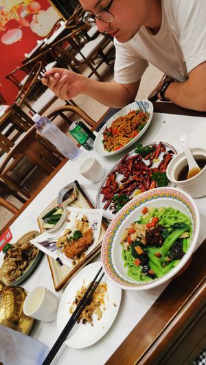  at Daxingshan Temple Vegetarian in Xian