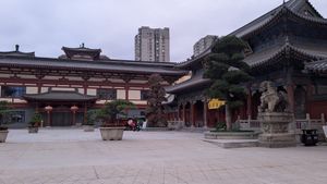  at Daxingshan Temple Vegetarian in Xian