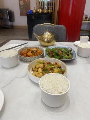   at Daxingshan Temple Vegetarian in Xian