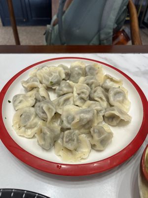 Dumplings   at Daxingshan Temple Vegetarian in Xian