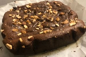 Carob Brownie  at AhimsaGram in Jaipur