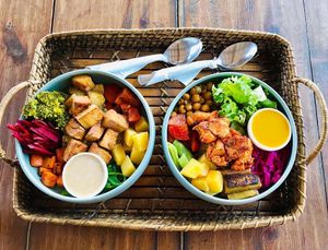 Buddha Bowls at Annamaya in Lalitpur
