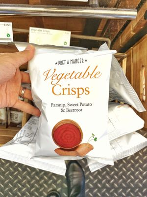 Vegetable Crisps at Pret A Manger in West London