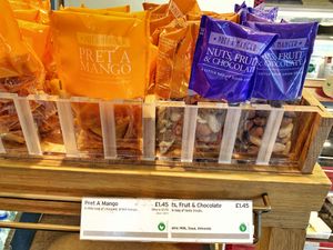 Pret A Mango & Nuts, Fruit & Chocolate at Pret A Manger in West London